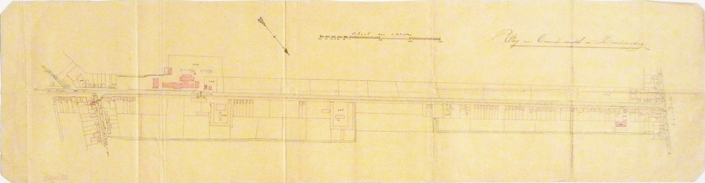 plattegrond weg ommelanderwijk en Zuidwending