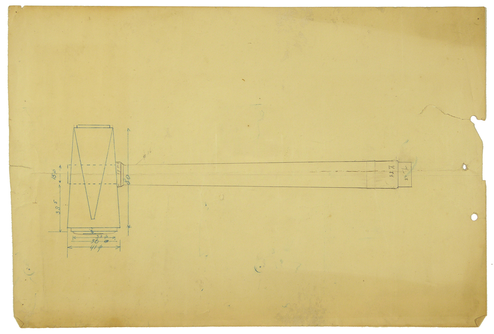 ontwerptekening elektrische zuil