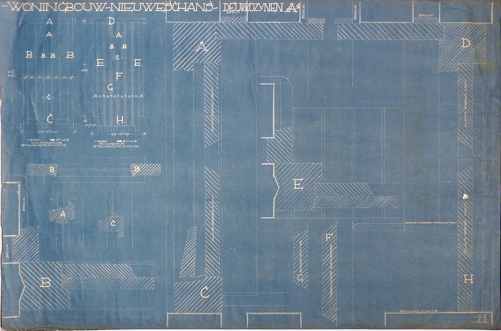 woningbouw nieuweschans deurkozijnen A
