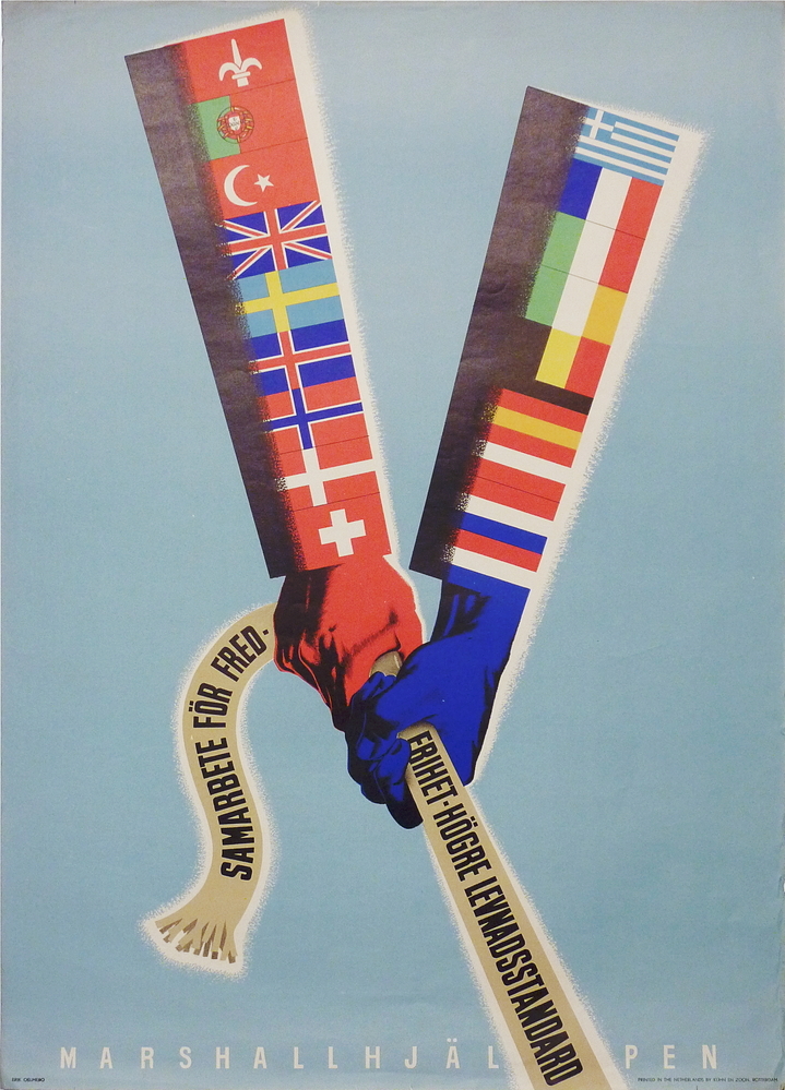 samarbete for fred erihet hogre levnadsstandard erik oelmebo marshalllhjalpen