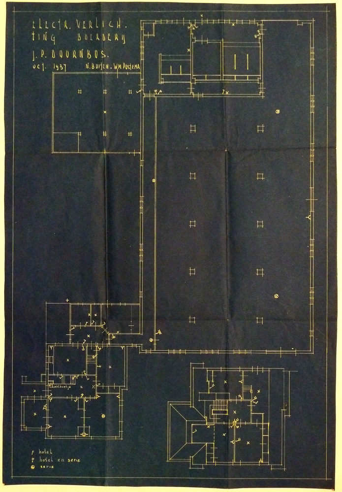 elektrische verlichting boerderij J.P.Doornbosch