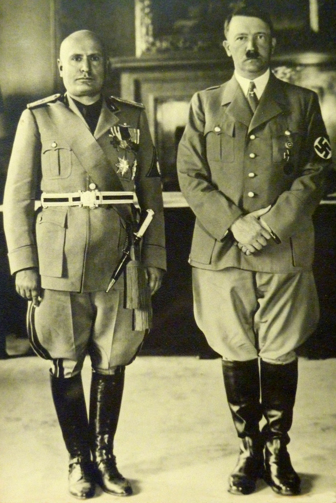 hitler en mussolini