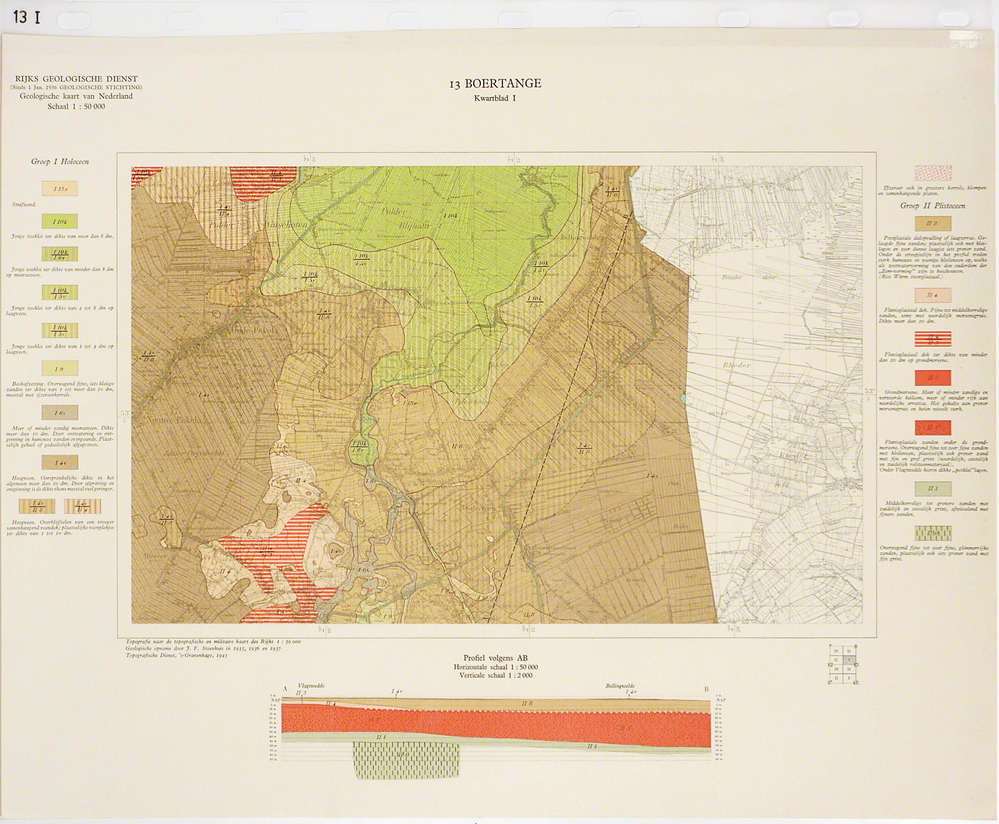 13 I 13 Boertange Kwartblad I Rijks Geologische Dienst