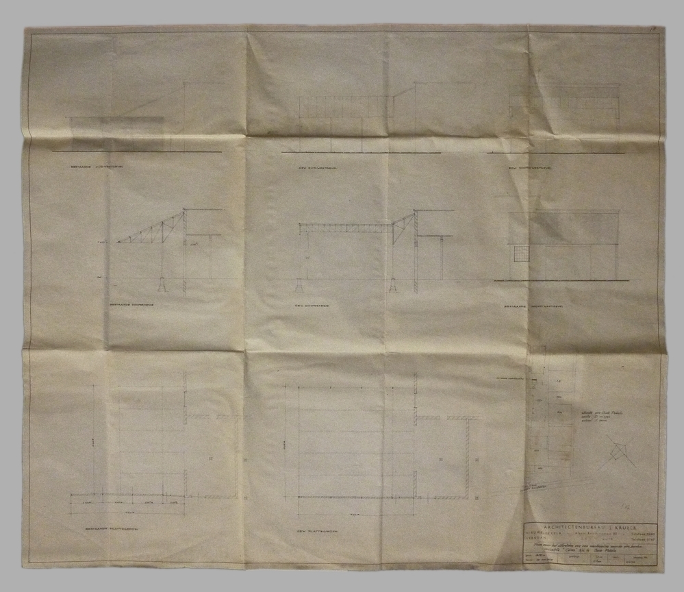 plan voor het uitbreiden van een overkapping voor de stro-karton industrie ceres NV te oude pekela / 2