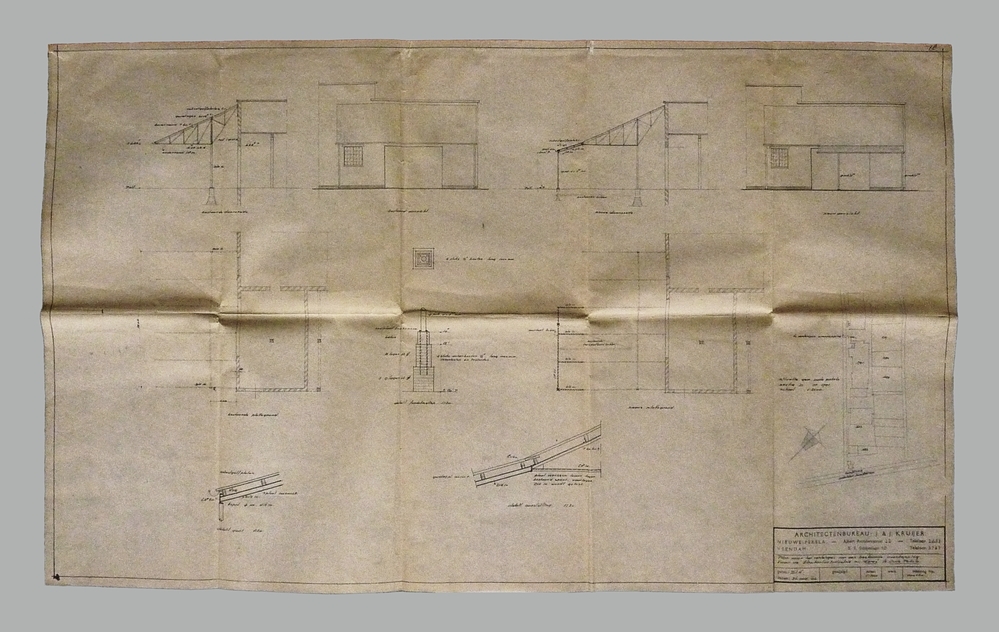 plan voor het verlengen van een bestaande overkapping voor de strokartonindustrie ceres NV te oude pekela / 3