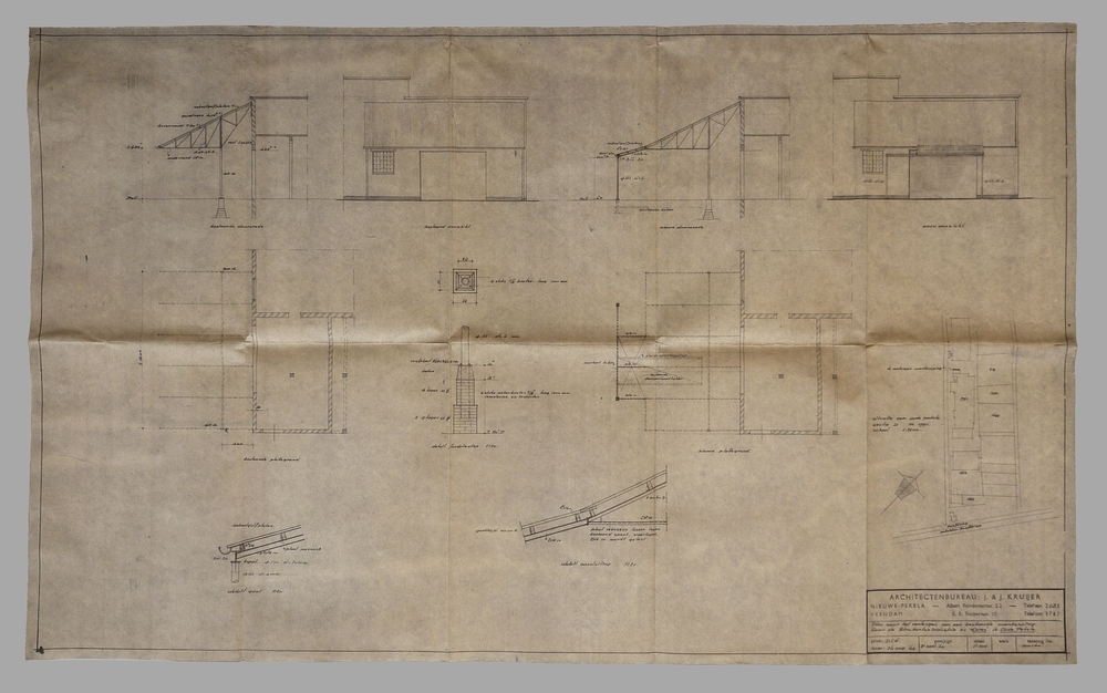 plan voor het verlengen van een bestaande overkapping voor de strokartonindustrie NV ceres te Oude Pekela / 7