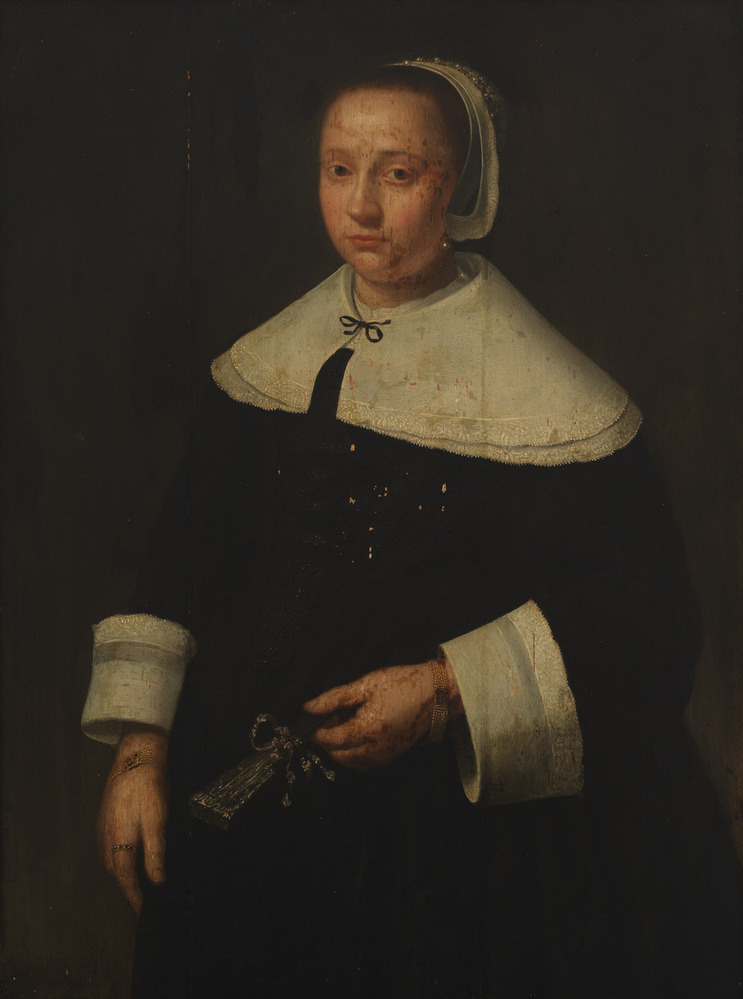 Portret van een onbekende vrouw