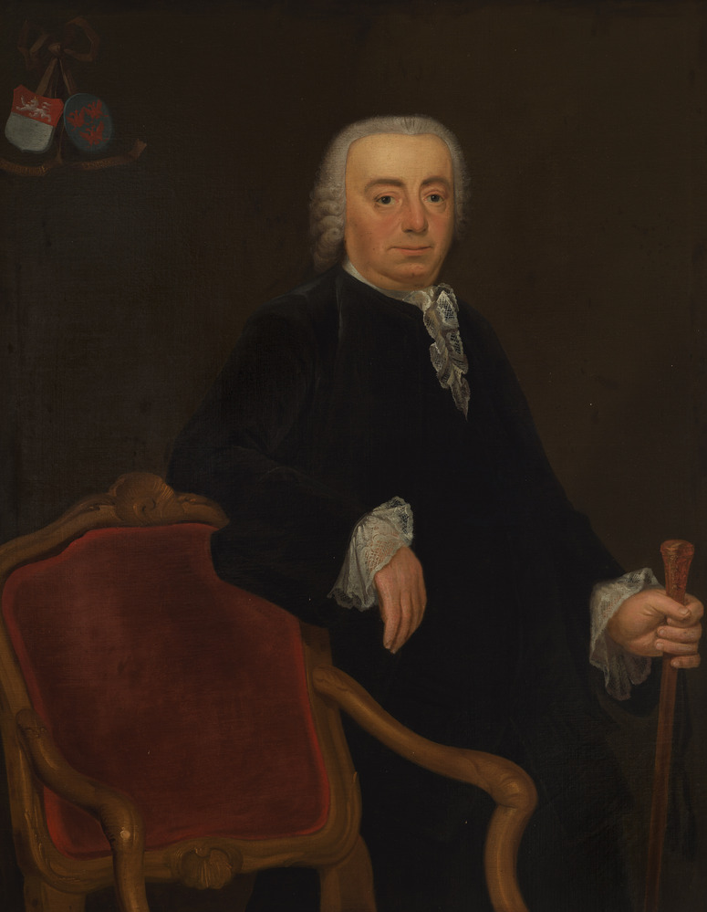 Portret van Daniël Onno de Hertoghe van Feringa, Heer op Rikkerda