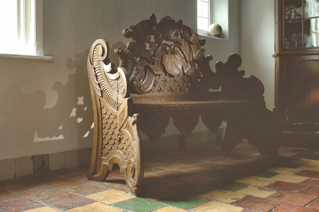 Halbank in Lodewijk XIV-stijl