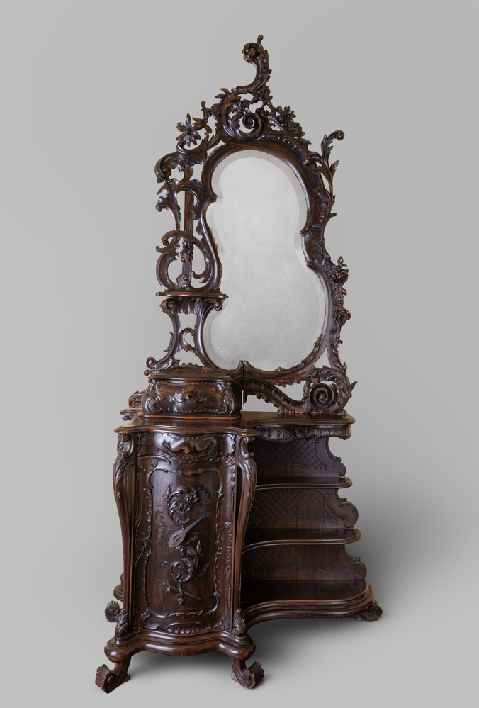 Neo-Rococo spiegelkast