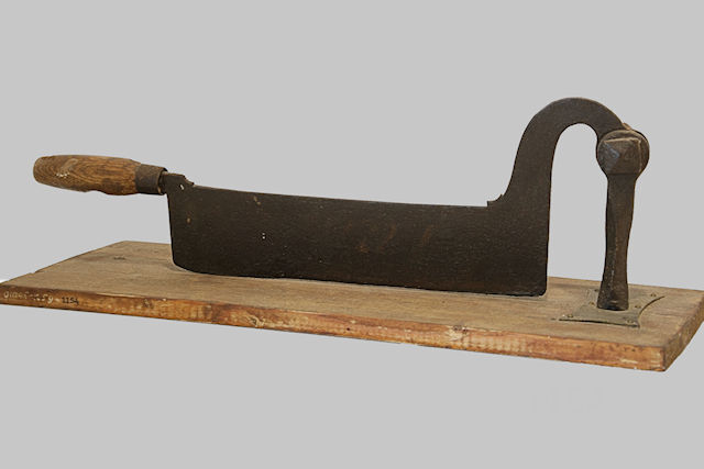 Bietenhakker, Bietensnijder, Snijplank