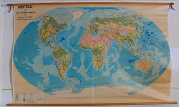 Wereld bij waar mensen wonen