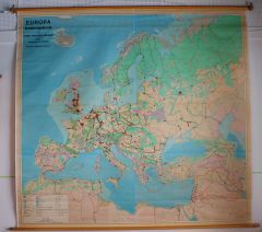 Europa bij waar mensen wonen