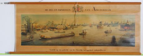 De zee- en Rijnhaven van Amsterdam