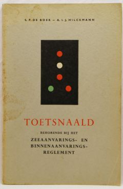 Toetsnaald behorende bij het zeeaanvarings en binnenaanvarings reglement