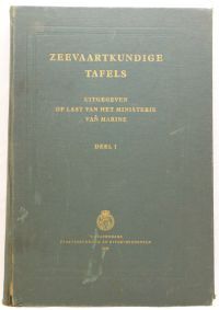 Zeevaartkundige tafels deel 1