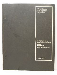 The Decca Navigator System operating instructions and marine data sheets