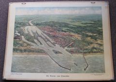 De haven van IJmuiden