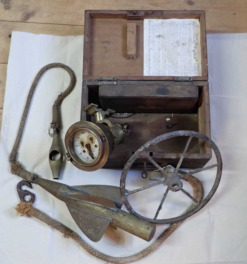 Speed log, Yacht log.