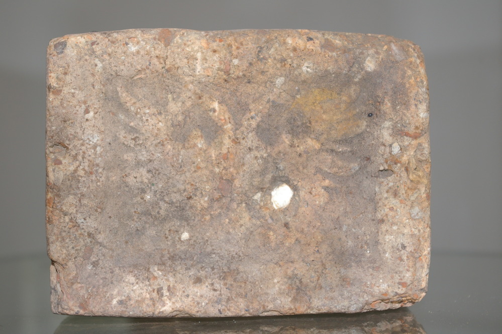 haardsteen met 2 koppige adelaar